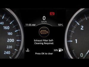 Diesel Particulate Filter Warning