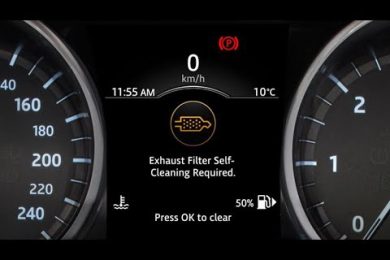 Diesel Particulate Filter Warning